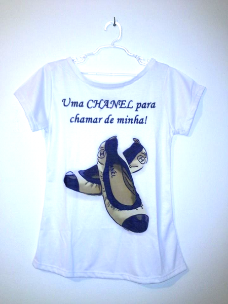 T-shirt "Uma chanel para chamar de minha"