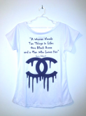 T-shirt "Coco Chanel inspired"