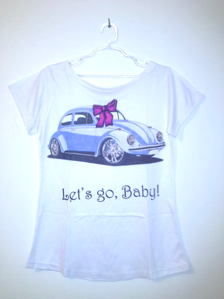 T-shirt "Let's go baby"