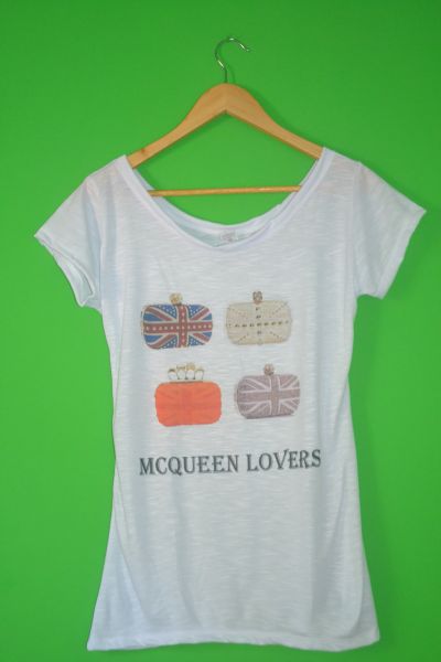 T-shirt Mcqueen Lovers